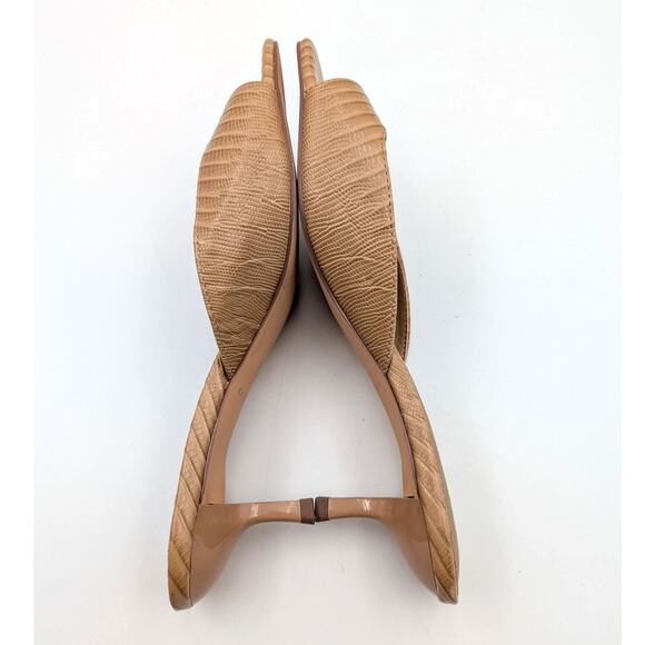 Katy Perry The Ladie Kitten Heel Slide Sandal Women's Caramel Size US7.5M EU37.5 - Picture 5 of 9